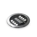 Projecteur encastr� TAURUS PT D21 ACCENT ROUND 3 fois, pivotant, accessible, commutable IP67, acier 