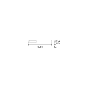 Ideal Lux 3-phase luminaire DISPLAY UGR 535 IP20, white