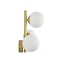 Ideal Lux Luminaire mural PERLAGE 3 flammes, avec interrupteur G9 IP20, laiton