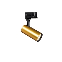 Projecteur triphas� FOX 8W SMALL / ON-OFF 830 r�glable, on/off IP20, laiton satin� 
