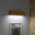 Ideal Lux wall luminaire CRAFT AP D40 LED LED IP20, wood