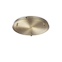 Canop�e ROUND STANDARD � 30CM 3 fois, rond, laiton, bruni