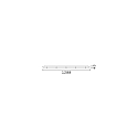 Ideal Lux Canop�e LINEAR STANDARD 5 fois, angulaire, chrome, brillant