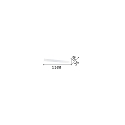Luminaire mural DELTA AP D110 LED LED IP20, blanche