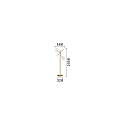Ideal Lux Lampadaire EQUINOXE PT4 4 flammes G4 IP20, chrome