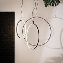 Ideal Lux pendant luminaire CIRCUS SP 74 LED IP20, black