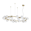Luminaire à suspension PERLAGE SP30 30 flammes G9 IP20, laiton