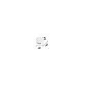 Ideal Lux Luminaire de plafond DOT PL LED LED IP20, noir