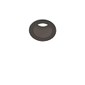 Plafonnier encastré QUARK rond IP20, noir 