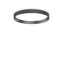 Luminaire de plafond FLY PL LED LED IP40, couvert de poudre, noir