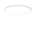 Luminaire de plafond FLY SLIM PL LED LED IP40, couvert de poudre, blanche