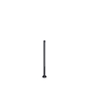 path light JEDI PT LED 80.5CM square, switchable IP65, anthracite, mat 