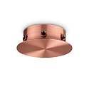 Canop�e MAGNETICO 6 LUCI rond, 6 fois, cuivre, bruni