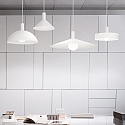 Ideal Lux Abat-jour MIX UP SHADE CALOTTA BIG semi-circulaire, blanche