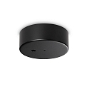 Canop�e MAGNETICO ROUND 1 voie, rond, asym�trique, noir mat