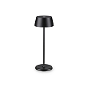 battery table lamp PURE IP54, black dimmable