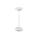 Lampe de table � accu TOFFEE IP54, blanche gradable