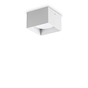 Luminaire de plafond SPIKE PL1 SQUARE GX53 Bas, angulaire, rigide GX53 IP20, blanc mat 