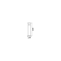 Ideal Lux bollard lamp TORRE 60 E27 IP65, grey dimmable