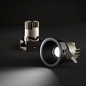 Bo�tier int�gr� ZEUS carr�, noir