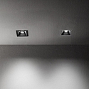 Ideal Lux Bo�tier int�gr� ZEUS carr�, blanche