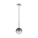 Luminaire à suspension EQUINOXE D15 à 1 flamme G4 IP20, couleurs fumée 