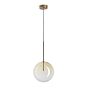 Luminaire à suspension EQUINOXE D25 à 1 flamme G4 IP20, ambre 