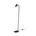 Lampadaire GINGER PT1 à 1 flamme GU10 IP20, noir 