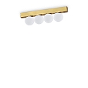Luminaire de plafond PING PONG IP20, laiton brossé 