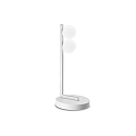 Lampe de table PING PONG IP20, blanche 
