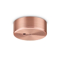 Canop�e MAGNETICO ROUND 1 voie, rond, asym�trique, cuivre, bruni