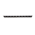 Plafonnier encastr� LIKA D27 FI RECESSED TRIM 10 flammes, on/off, avec bordures IP20, blanc mat 