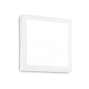 Luminaire de plafond UNIVERSAL D40 ON-OFF angulaire IP20, blanche 