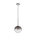 Luminaire à suspension EQUINOXE D20 à 1 flamme G4 IP20, couleurs fumée 