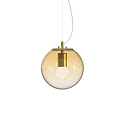 Luminaire � suspension MAPA CLEAR SP1 �20cm � 1 flamme E27 IP20, ambre 