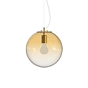 Luminaire � suspension MAPA CLEAR SP1 �30cm � 1 flamme E27 IP20, ambre 