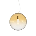 Luminaire � suspension MAPA CLEAR SP1 �40cm � 1 flamme E27 IP20, ambre 
