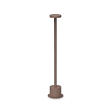 Borne d'�clairage TOFFEE D080 H050 IP65, marron caf� 