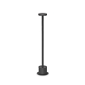 Borne d'�clairage TOFFEE D080 H050 IP65, noir 
