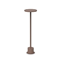Borne d'�clairage TOFFEE D160 H050 IP65, marron caf� 