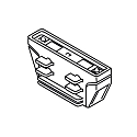 ISOLED 3-phase CLASSIC - straight connector for power tracks, stromf�hrend, white