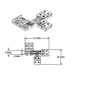 ISOLED Connecteur, blanche