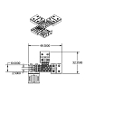 ISOLED Connecteur, blanche