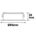 ISOLED Luminaires pour meuble IP40, nickel bross� 