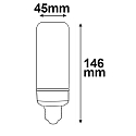 ISOLED Ampoule LED E27 11W 1100lm 2700K 360� CRI 80-89 