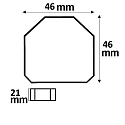 ISOLED Variateur, blanche