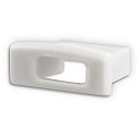 Accessory for profile SURF12 BORDERLESS FLAT with COVER3 - endcap (1 pc.), EC36, with cable opening