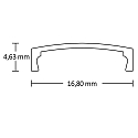 ISOLED Accessoire Suspension c�ble SURF12 RAIL / BORDERLESS (FLAT), blanche 200cm