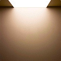 ISOLED Panneau à LED frameless, gradable 50W 4700lm 2700K 120° 120° CRI 80