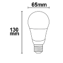 ISOLED Lampe LED forme poire E27 15,6W 1500lm 2700K 120� CRI 80-89 